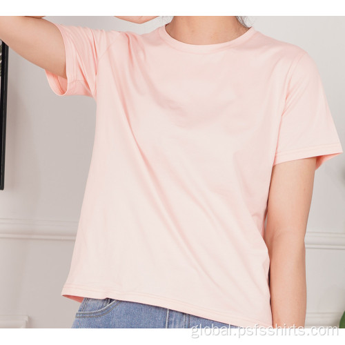 Summer Short T-shirts Summer Short Shirts with Round Neck Manufactory